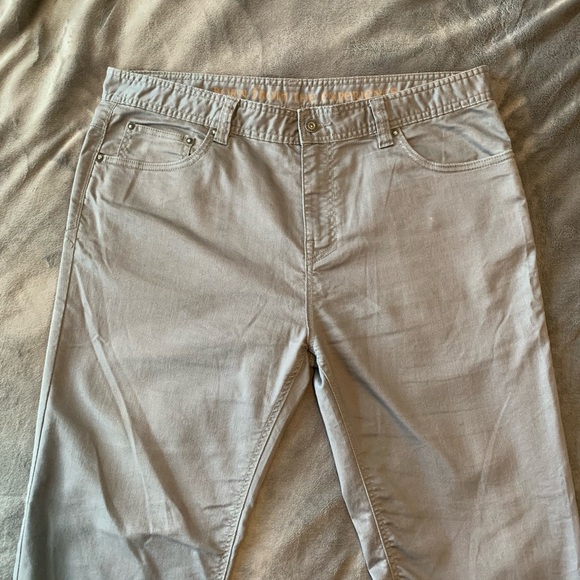 Prana Bridger Slim Fit Gray Pants 38x30 - Picture 1 of 4